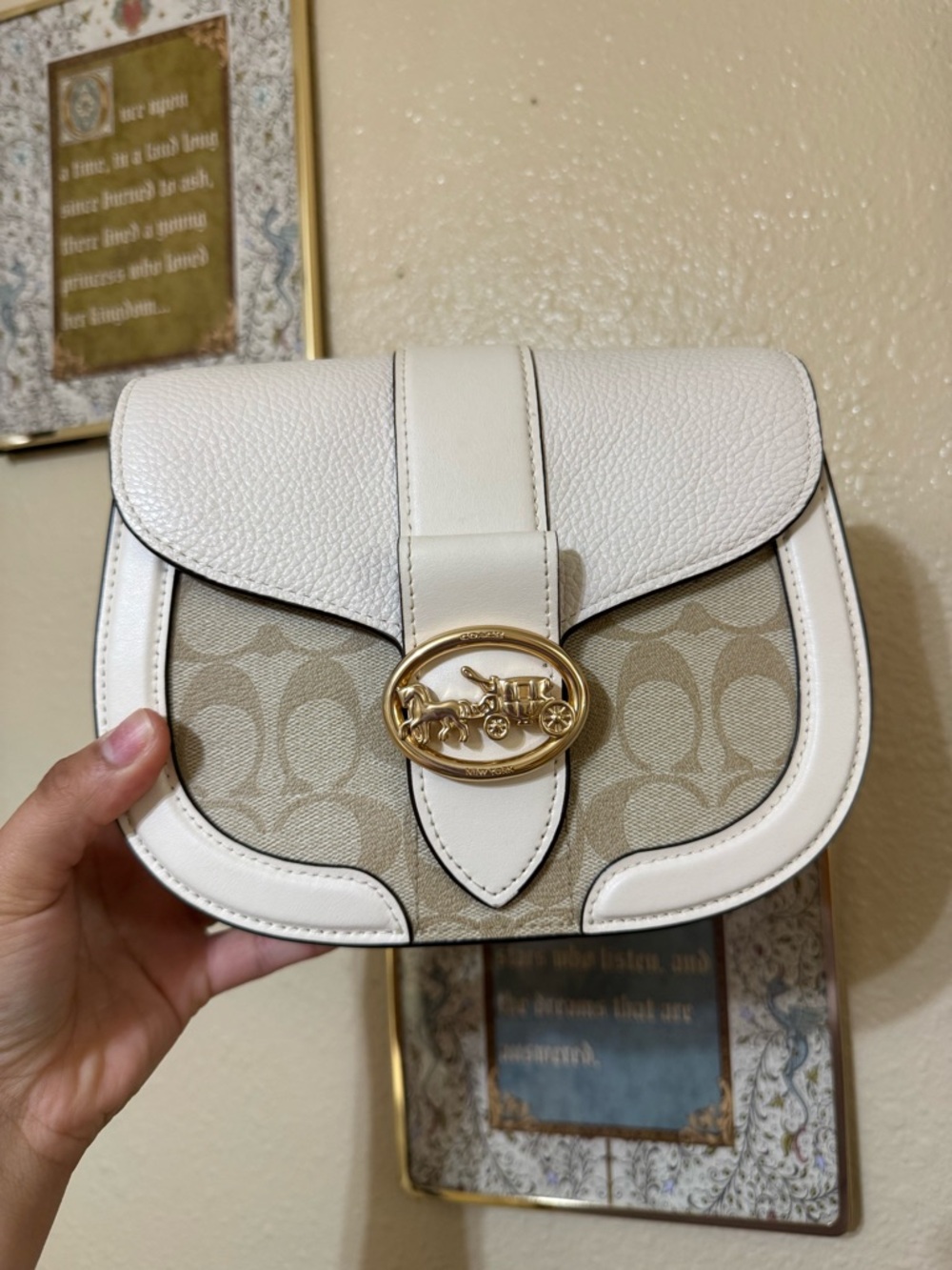 Coach Georgie Saddle Bag
